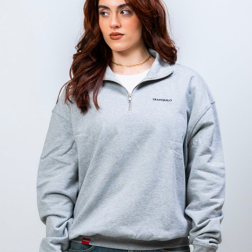 
                      
                        Oversized Zip-Thru Grey
                      
                    