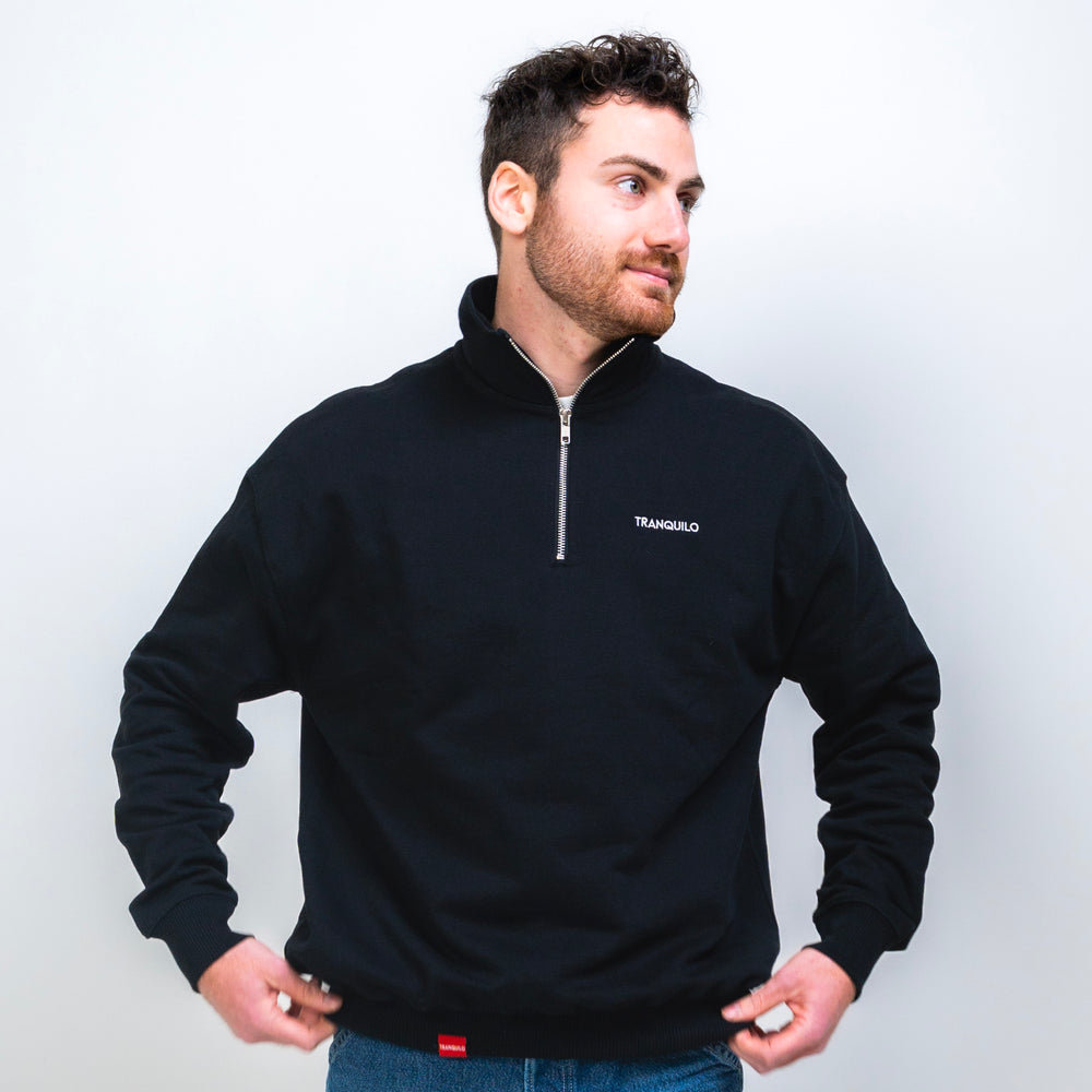 
                      
                        Oversized Zip-Thru Black
                      
                    